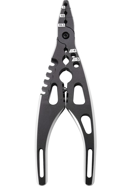 Profesyonel Çok Amaçlı Alet Metal Kelepçeli Şok Pensesi Siyah (Yurt Dışından)