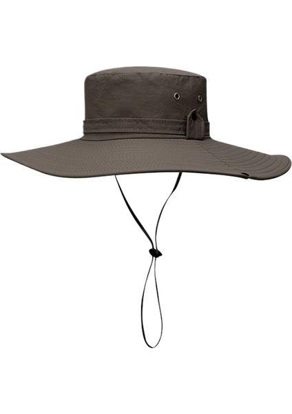 Erkekler ve Kadınlar Için Yaz Güneş Şapkası, Çıkarılabilir Büyük Siperlikli, Nefes Alabilen Balıkçı Şapkası [XMZ277 Modeli] (Yurt Dışından)