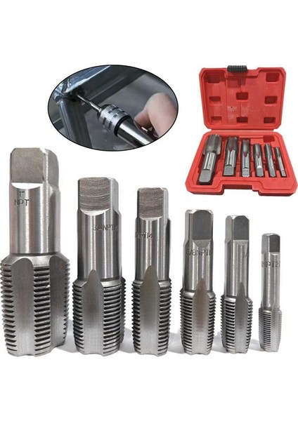 Parça Npt Boru Musluk Seti Saklama Kutusuyla Birlikte (Yurt Dışından) fiyatları