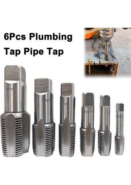 Parça Npt Boru Musluk Seti Saklama Kutusuyla Birlikte (Yurt Dışından) fırsatları