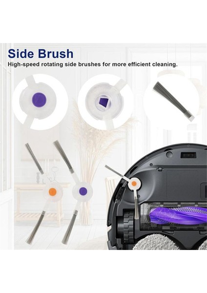 34 Pcs Fırça Filtre Toz Torbası ve Paspas Kumaş Kiti Narwal Freo Z Ultra Elektrikli Süpürge Aksesuarları Yedek (Yurt Dışından)