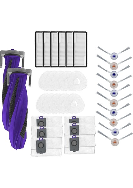 34 Pcs Fırça Filtre Toz Torbası ve Paspas Kumaş Kiti Narwal Freo Z Ultra Elektrikli Süpürge Aksesuarları Yedek (Yurt Dışından) indirimleri