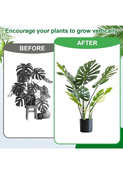 Adet Bitki Gövde Desteği, Metal Monstera Bitki Desteği, (Yurt Dışından) fırsatları