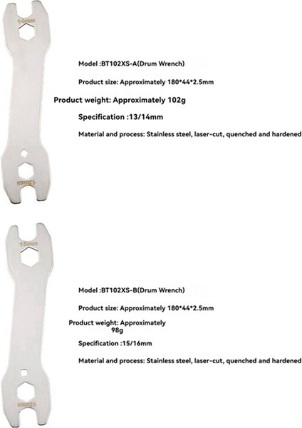 4 Adet Bisiklet Göbek Anahtarı Bisiklet Tamir Aletleri Bisiklet Göbek Koni Anahtarı (Yurt Dışından) modelleri