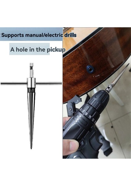 3-13MM Gitar Köprüsü Pim Deliği Açıcı Konik Akustik Gitar (Yurt Dışından) indirimleri