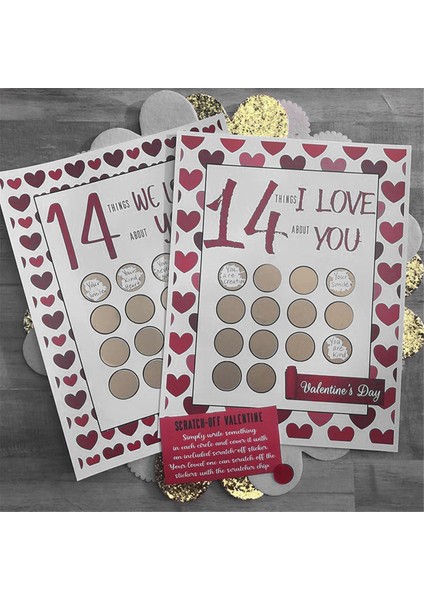 Senin Hakkında Sevdiğim 14 Şey, Advent Takvim Kazanma Takvimi Sevgililer Günü Geri Sayım El Sanatları, Kızı Için Özel Hediye (Yurt Dışından) fiyatları