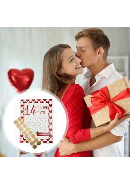 Senin Hakkında Sevdiğim 14 Şey, Advent Takvim Kazanma Takvimi Sevgililer Günü Geri Sayım El Sanatları, Kızı Için Özel Hediye (Yurt Dışından) fırsatları