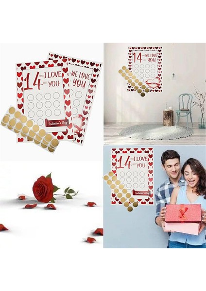 Senin Hakkında Sevdiğim 14 Şey, Advent Takvim Kazanma Takvimi Sevgililer Günü Geri Sayım El Sanatları, Kızı Için Özel Hediye (Yurt Dışından) indirimleri