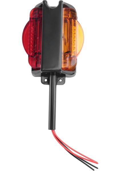 2pcs Amber/kırmızı LED Fender Marker Işıkları LED Kıvırcık Römork Çamurluk Işık Römork Işık Montajı (Yurt Dışından) fırsatları