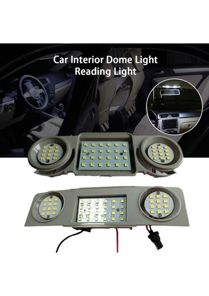 2pcs Ön+Arka Araba Kubbesi Çatı Lambası Okuma Lambası For-Passat cc Golf 4 5 6 Artı Jetta 1k2 Scirocco Sharan Tiguan (Yurt Dışından) fiyatları