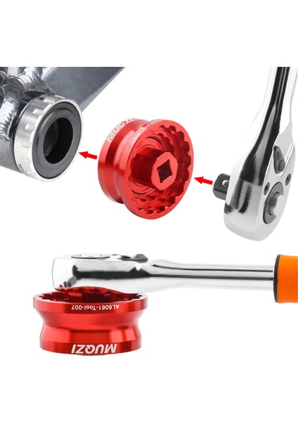 Muqzı 5'i 1 Arada Bisiklet Orta Göbek Aleti B Kırmızı (Yurt Dışından) fırsatları