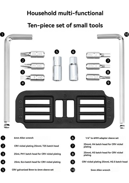 10'u 1 Arada Bisiklet Tamir Seti Çok Amaçlı Alet Dağ Bisikleti ve Yol Bisikleti Seti (Yurt Dışından) indirimleri