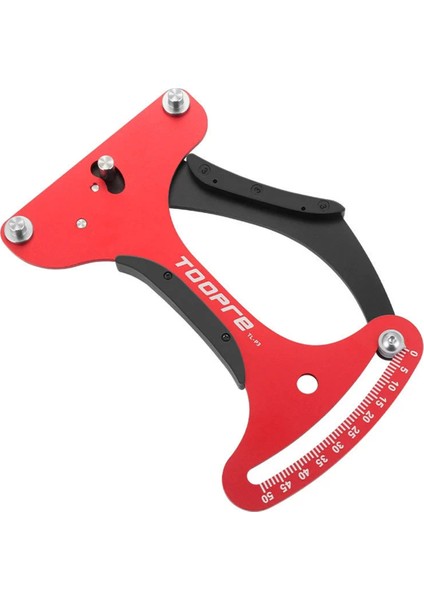 Toopre Bisiklet Tel Düzeltme Aleti Tel Gerginlik Ölçer Kırmızı (Yurt Dışından)