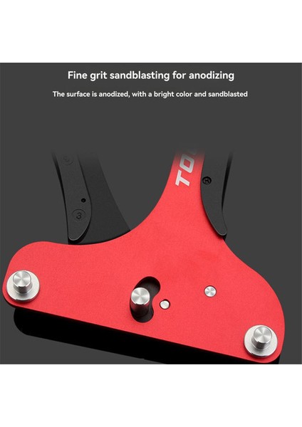 Toopre Bisiklet Tel Düzeltme Aleti Tel Gerginlik Ölçer Kırmızı (Yurt Dışından) indirimleri