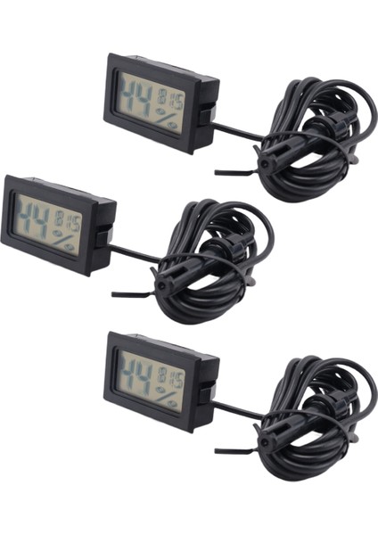 Dijital Termometre Higrometre Prob Iç Mekan Sıcaklık Nem Metre Inkübatör Sürüngen Tesisi Için Higometre Göstergesi (Yurt Dışından) fiyatları