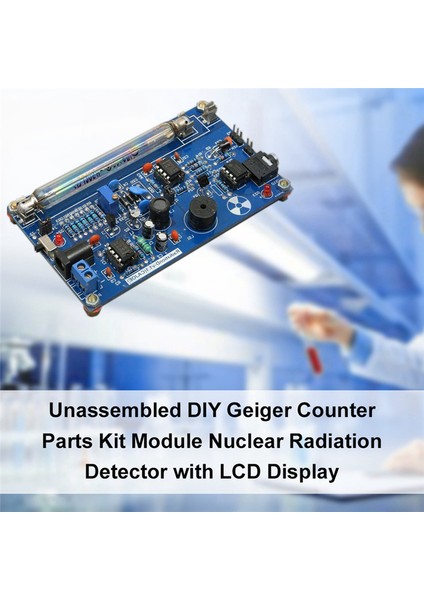 Dıy Montaj Geiger Counter Kit Counter Modül Nükleer Radyasyon Dedektörü Ses ve Işık Alarmı (Yurt Dışından) fırsatları