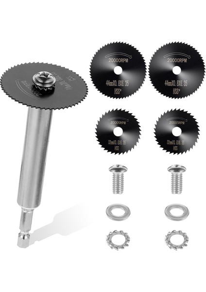 Pvc Borusu Için Boru Kesici 1/4 Inç Hex Shank Darbesi Matkap Için Pvc Boru Kesici Aracı Içinde Bağlan (Yurt Dışından)