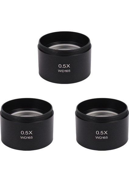 3x WD165 0.5x Stereo Mikroskop Yardımcı Objektif Lens Barlow Lens 1-7/8 Inç (M48MM) Montaj Ipliği (Yurt Dışından)