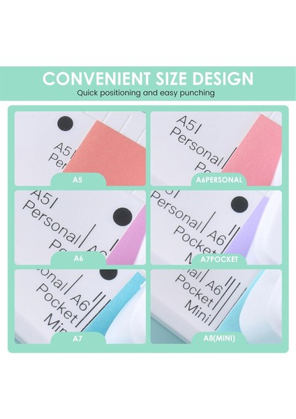 Kw-Trio Gevşek Yaprak Deliği Punch Günlük Planlayıcı Ayarlanabilir 3 Delikli Kağıt Puncher A5 8 Sayfa Kapasite Defter Scrapbook (Yurt Dışından) fiyatları