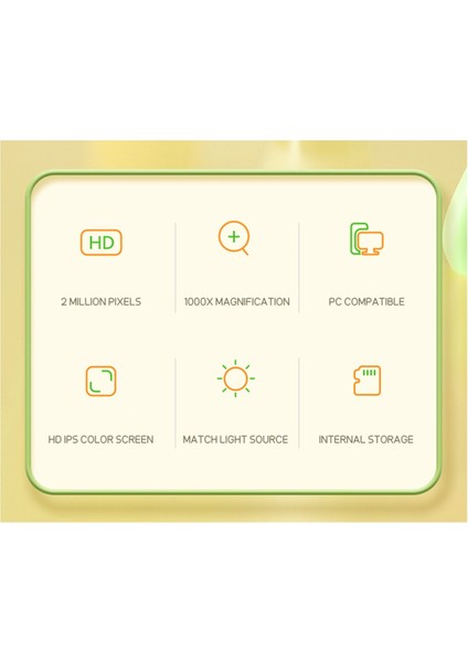 Çocuklar Için Mikroskop Cep Mikroskobu 8 Led&#39;li Çocuklar Için 50-1000X Dijital Mikroskop Ayar Düğmesi (Yurt Dışından) fiyatları