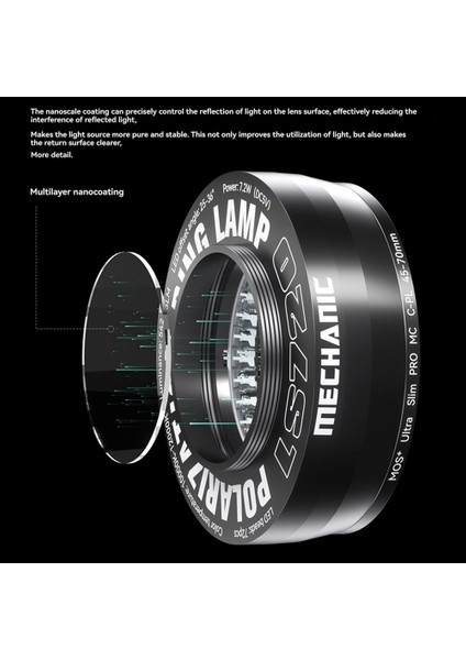 Mekanik Endüstriyel Hd Mikroskop Mikroskobu Polarize Halka Işık Ayarlanabilir LED Halka Işık Detay Polarize Halka Işık (Yurt Dışından) fiyatları