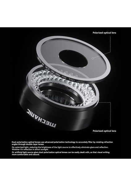Mekanik Endüstriyel Hd Mikroskop Mikroskobu Polarize Halka Işık Ayarlanabilir LED Halka Işık Detay Polarize Halka Işık (Yurt Dışından) indirimleri