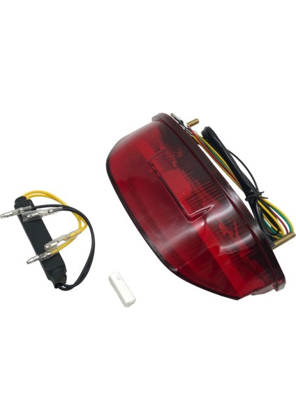 Motosiklet Arka Kuyruk Işık Fren Sinyalleri Honda CBR600RR F5 2013-2023 Aksesuarlar Için Entegre LED Işık - Kırmızı (Yurt Dışından)