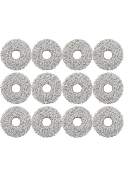 12PCS Yedek Parçalar Ecovacs Deebot X2 / X2 Pro / DEX86 Robot Vakum Süpürge Yıkanabilir Mop Kumaş (Yurt Dışından)
