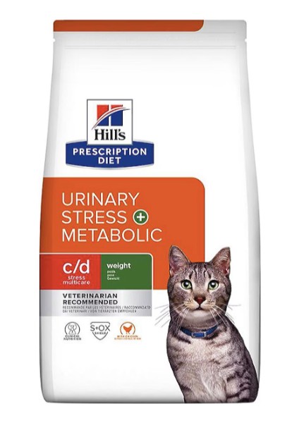 Hill’s Prescription Diet C/d Multicare Stress + Metabolic Kedi Maması 3 kg