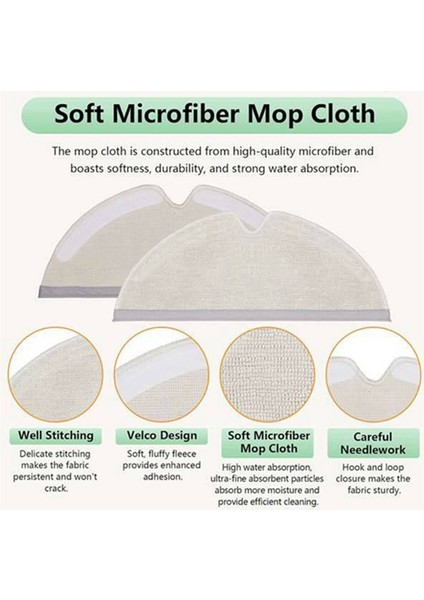 Roborock Için 12PCS Q8 Maks+/q8 Maks. (Yurt Dışından) modelleri