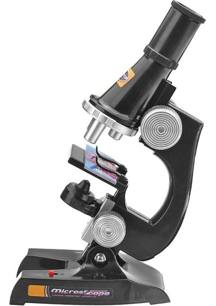 Mikroskop Kiti Lab LED 100X/200X/450X Homeschool Science Eğitim Oyuncak Hediyesi Rafine Biyolojik Mikroskop Çocuk Çocuk (Yurt Dışından) fiyatları