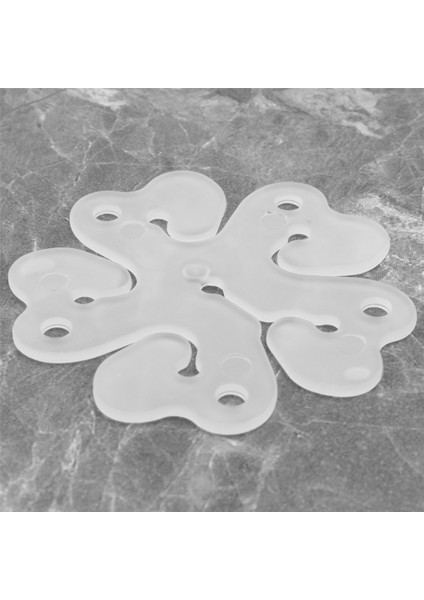 Düğün Etkinlik Dekorasyonları Için 50 Taşınabilir Çiçek Şekli Balon Klipler Tutucu Paketi Doğum Günü Partisi Malzemeleri (Yurt Dışından)