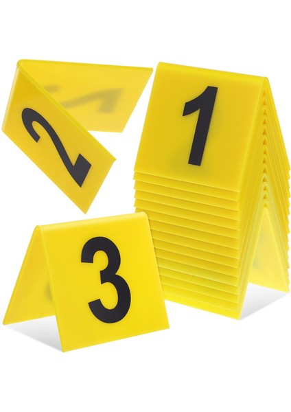 Akrilik Tablo Numarası Işaretleri, Numaralı Plakalı Tablo Çadır Işareti 1-15, Masa Numaralandırması, Düğün Için Tablo Numarası, Parti (Yurt Dışından)