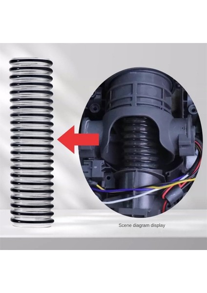Tineco Zemin Serisi /dreame Serisi Zemin Yatakçığı Evrensel Kanalizasyon Borusu Spiral Hortum Zemin Fırçası Bağlantı Borusu Için 4pcs (Yurt Dışından) modelleri