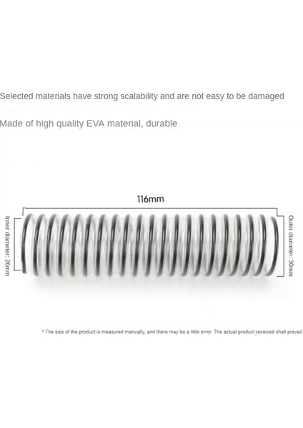 Tineco Zemin Serisi /dreame Serisi Zemin Yatakçığı Evrensel Kanalizasyon Borusu Spiral Hortum Zemin Fırçası Bağlantı Borusu Için 4pcs (Yurt Dışından) fırsatları