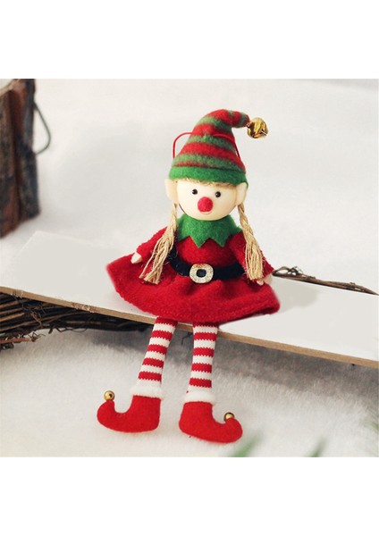 Noel Bebekleri Asılı Oyuncaklar Tatil Kolye Eğlenceli Dekorasyonlar ve Hediyeler Çocuklar Için Noel Dekor Noel Ağacı Süsler (Yurt Dışından)