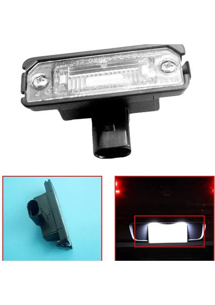 2x Plaka Işık Lambası 1J6943021B Beetle Golf Için Mk4 Lupo Phaeton (Yurt Dışından) fiyatları