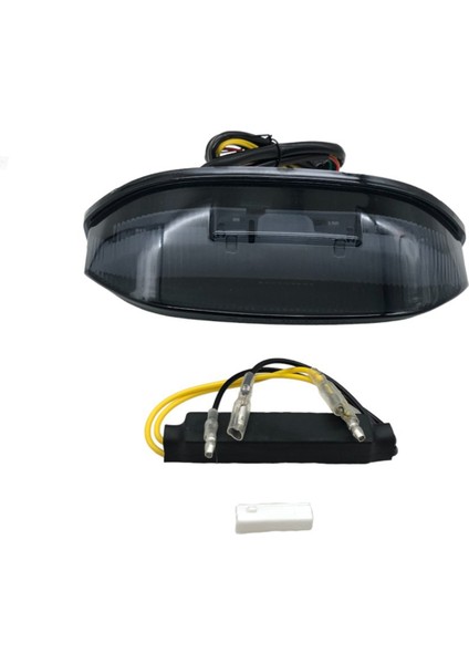 Motosiklet Arka Kuyruk Işık Fren Sinyalleri Honda CBR600RR F5 2013-2023 Aksesuarlar Için Entegre LED Işık - Siyah (Yurt Dışından) fiyatları