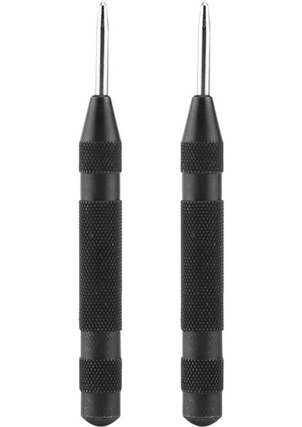 2x Center Punch Matkap Merkezi Punch Matkap Bit Araçları Yay Yüklü Işaretleme Başlangıç ​​delikleri Aracı Otomatik Merkez Pin Punch (Yurt Dışından)