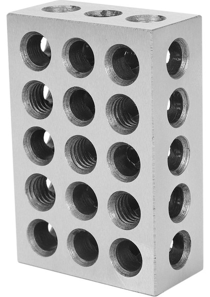 6pcs 25X50X75MM Sertleştirilmiş Çelik Bloklar 23 Delikler Paralel Kelepçe Blok Torna Araçları Makine Tezgahı Için Hassasiyet 0.005MM (Yurt Dışından) fiyatları