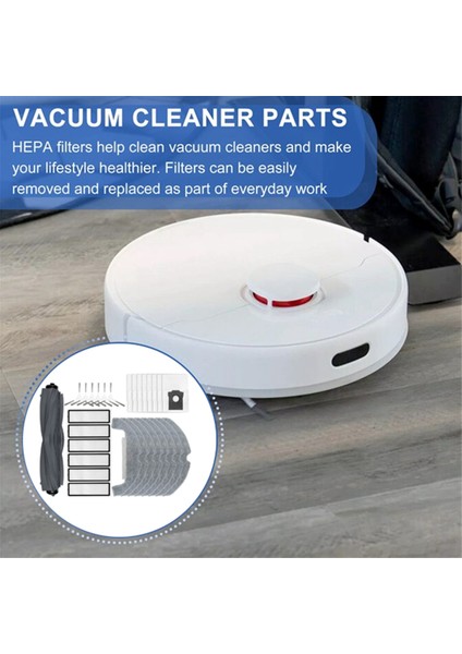 Dream D10 Için Yedek Parçalar Plus Gen 2 RLD32GD Robot Vakum Aksesuarları Ana Yan Fırça Filtre Mop Rag Toz Çanta (Yurt Dışından) fırsatları