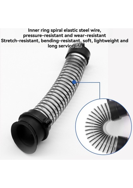 Bissell Zemin Yıkayıcı Için 4. Nesil Hortum Aksesuarları Bükülebilir Bağlantı Borusu Oluklu Kanalizasyon Borusu (Yurt Dışından) fiyatları