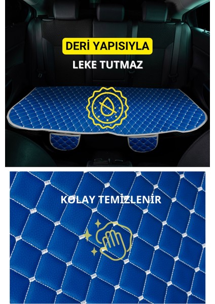 Lacasa Automotive Ortopedik Ergonomik,cepli Kaymaz Suni Deri(Vinil) Oto Kılıf-Minder (3parça Set) fırsatları