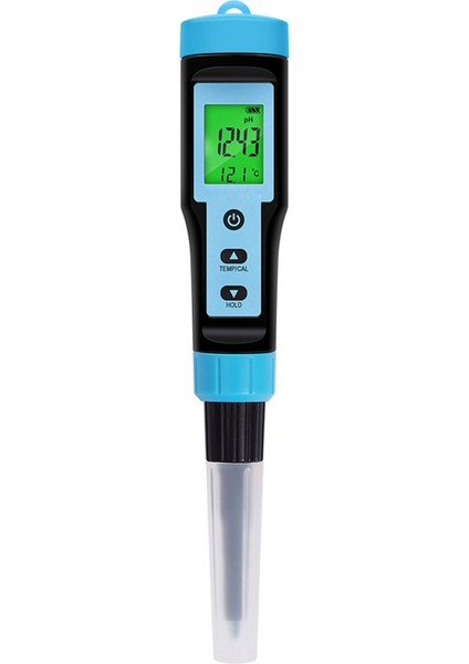 Gıda Ph Metre 0.00-14.00PH Yüksek Doğruluk Sıcak Ph Test Cihazı Sensör Astıdıde Analizi Et Cannıng Peynir Hamur Suyu A (Yurt Dışından) fırsatları