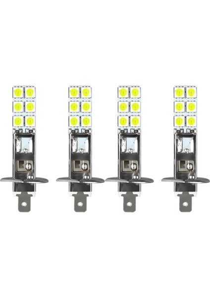 12PCS H1 6000K Süper Beyaz 80W LED Far Ampulleri Kiti Sis Sürüş Işığı (Yurt Dışından) fırsatları