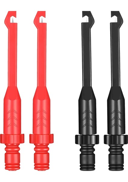 Kablo Klipsleri Delici Test Klibi 4mm Muz Koltuk Ağır Hizmet Tipi Yalıtım Delme Probu Arka Problu Otomotiv Test Klipsi (Yurt Dışından)