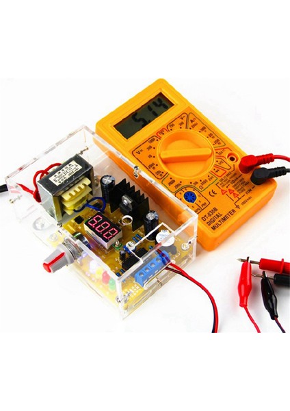 LM317 Ayarlanabilir Voltaj Düzenlenmiş Güç Kaynağı Dıy Kit Ac 220V Stabilize Güç Kaynağı Laboratuvarı Ab Fişi (Yurt Dışından) fiyatları