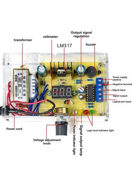 LM317 Ayarlanabilir Voltaj Düzenlenmiş Güç Kaynağı Dıy Kit Ac 220V Stabilize Güç Kaynağı Laboratuvarı Ab Fişi (Yurt Dışından) indirimleri