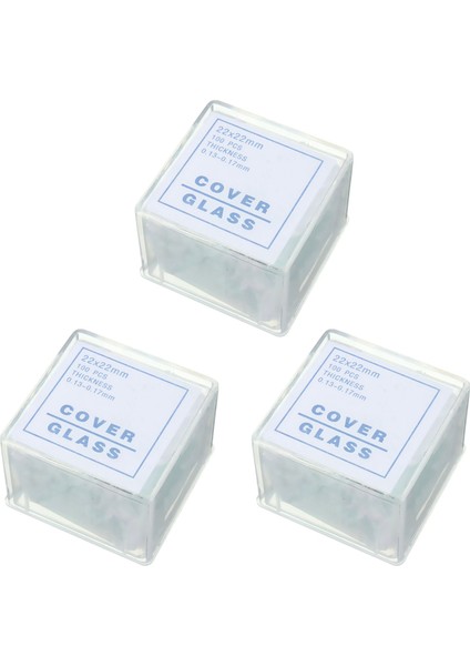 300PCS Şeffaf Slaytlar Çarpılar Mikroskop Için 22X22MM (Yurt Dışından) fırsatları