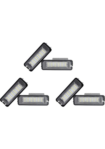 Volkswagen Golf 4 6 Polo-9n Passat Için 3x Araba LED Plaka Işığı (Yurt Dışından)